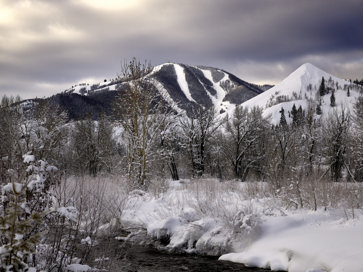 Baldy on a Sunday Winter Morning