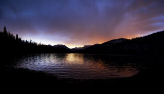 Fiery Dawn on Ardeth Lake ©