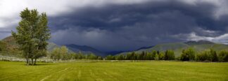 The Storm Returns From Trail Creek ©