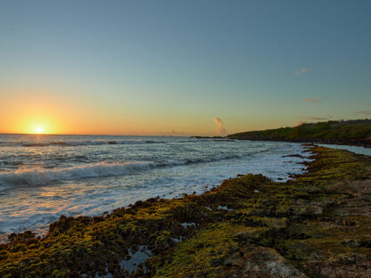 Salt Pond at Sunset the Fleet Returns