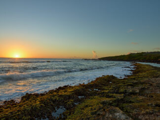Salt Pond at Sunset the Fleet Returns