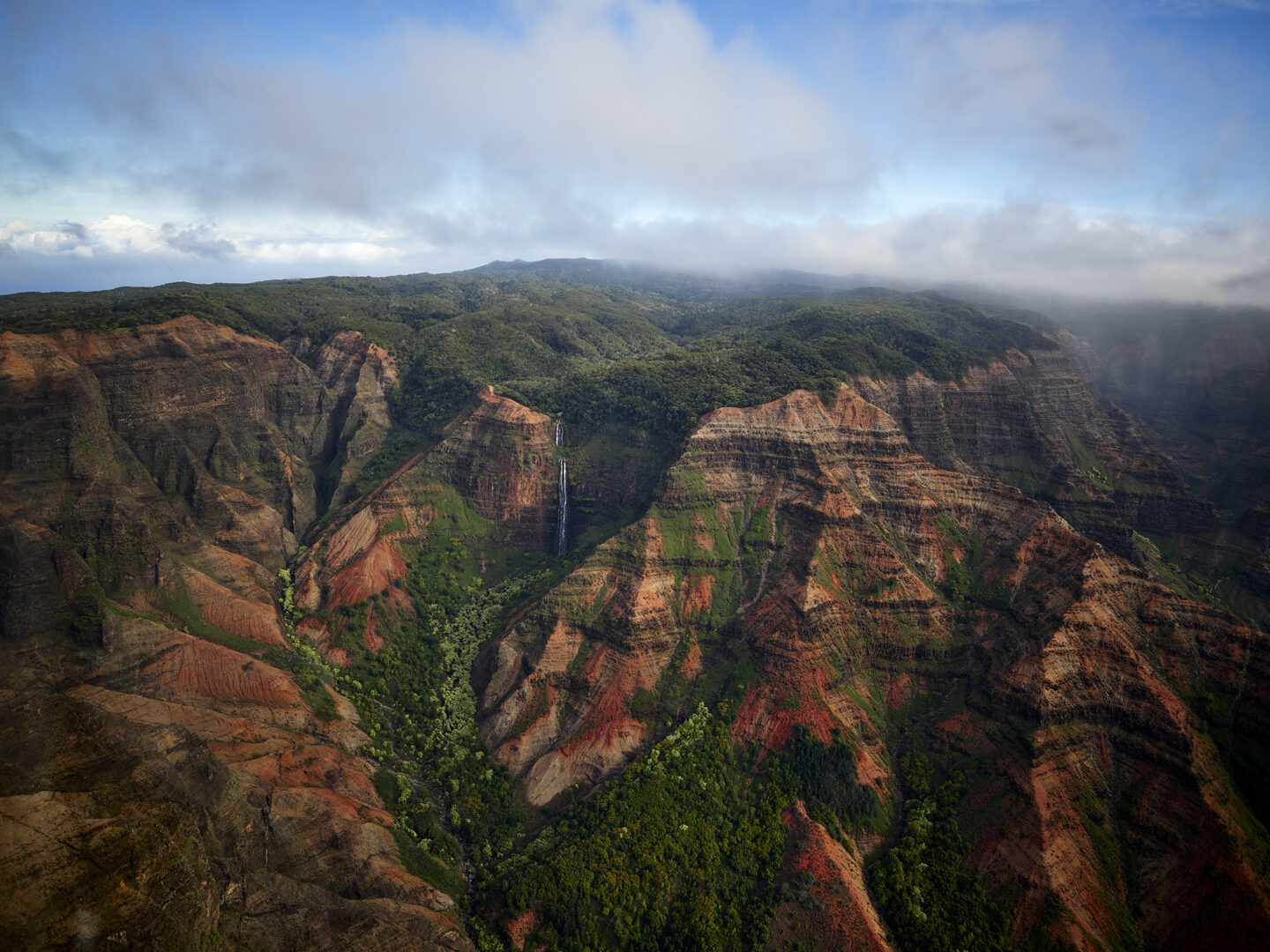 Waimea Canyon & Waipo’o Falls Front & Center