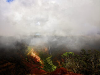 Waimea Canyon in the Mist